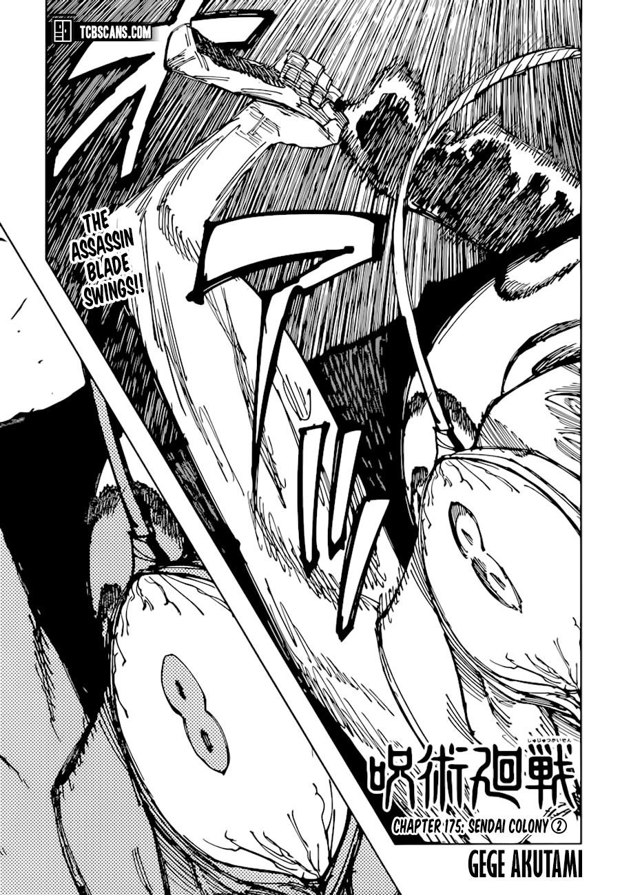 Jujutsu Kaisen Chapter 175 image 01